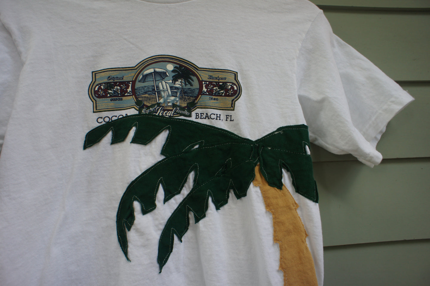 Palm Tree Beach Baby Tee