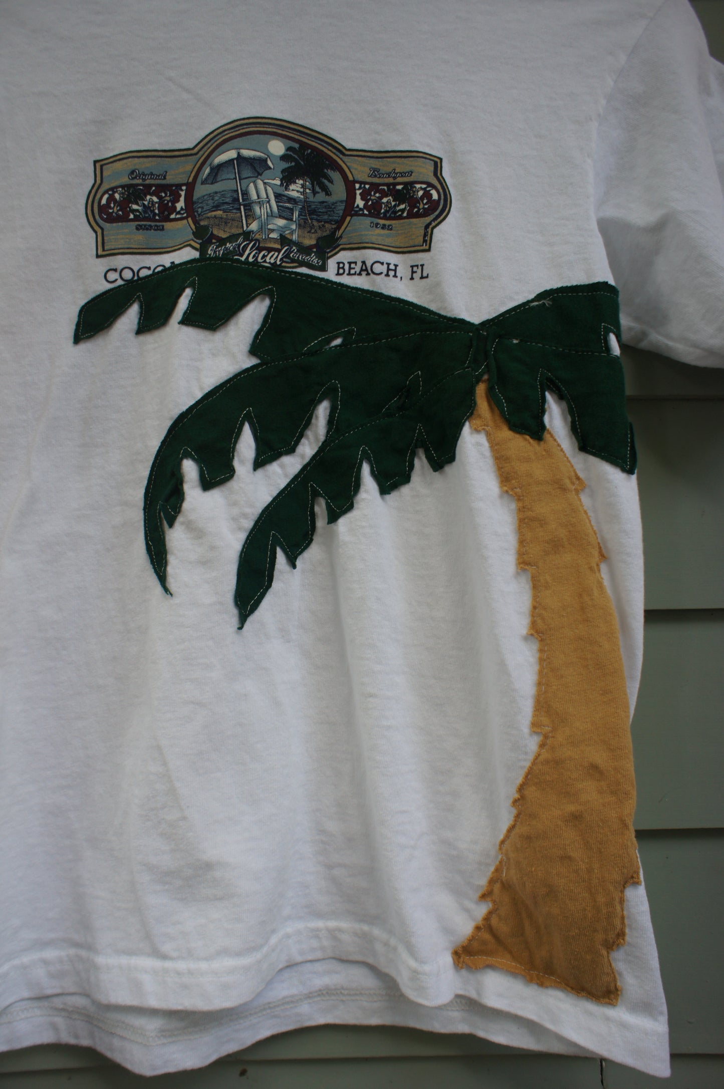 Palm Tree Beach Baby Tee